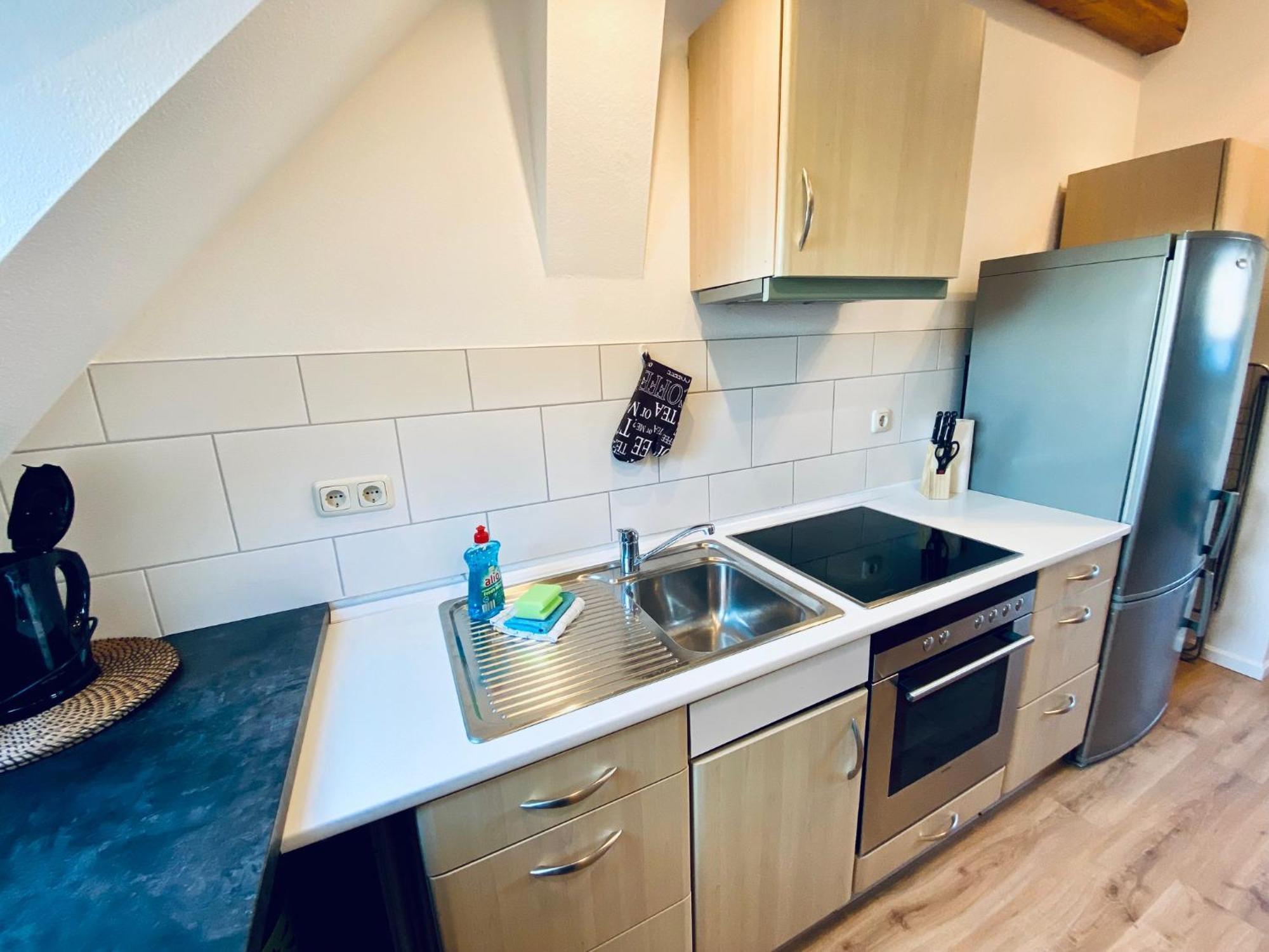 Apartment Schleusentor - Ferienwohnung Maisonette Rostock Luaran gambar