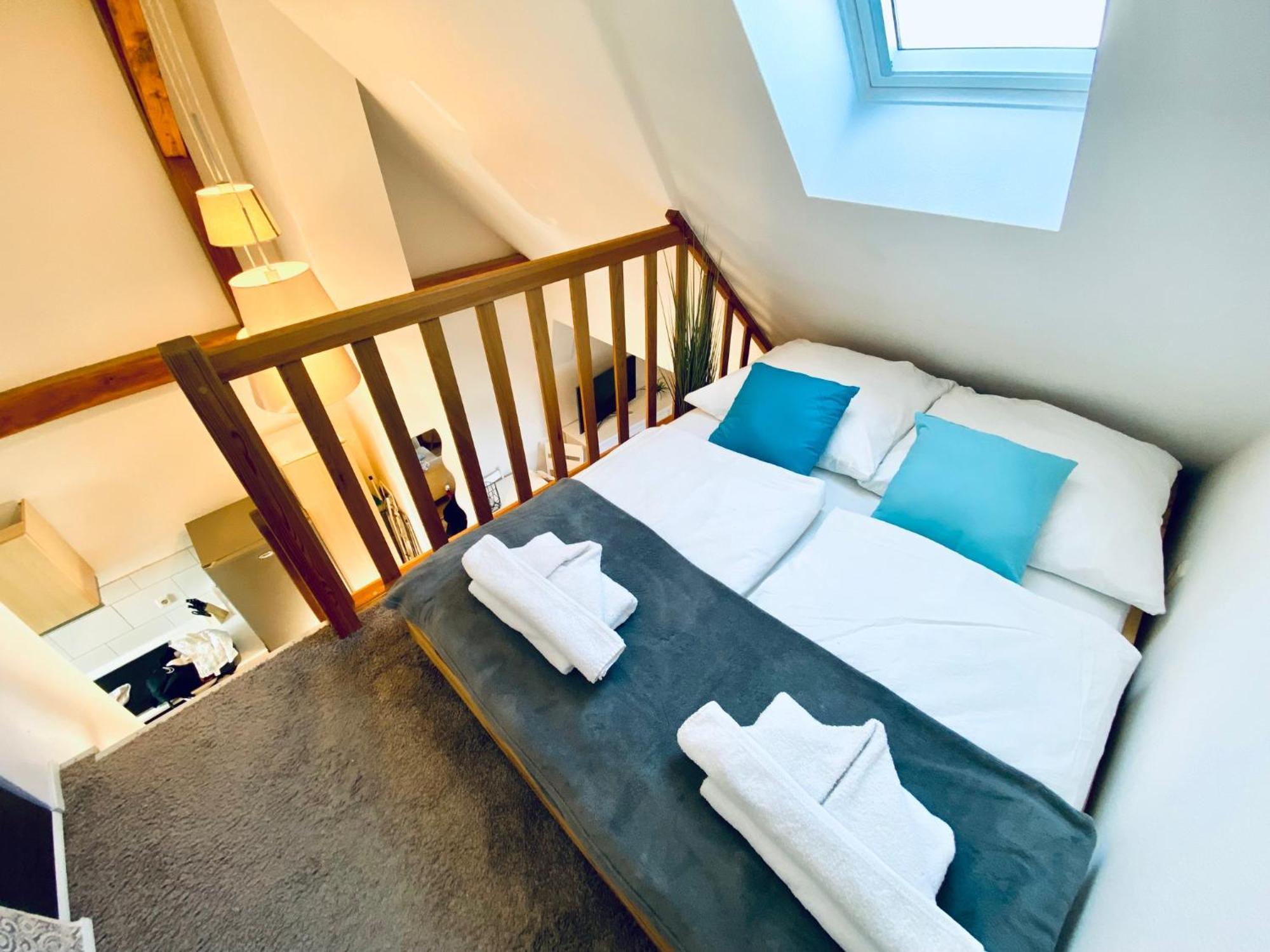 Apartment Schleusentor - Ferienwohnung Maisonette Rostock Luaran gambar